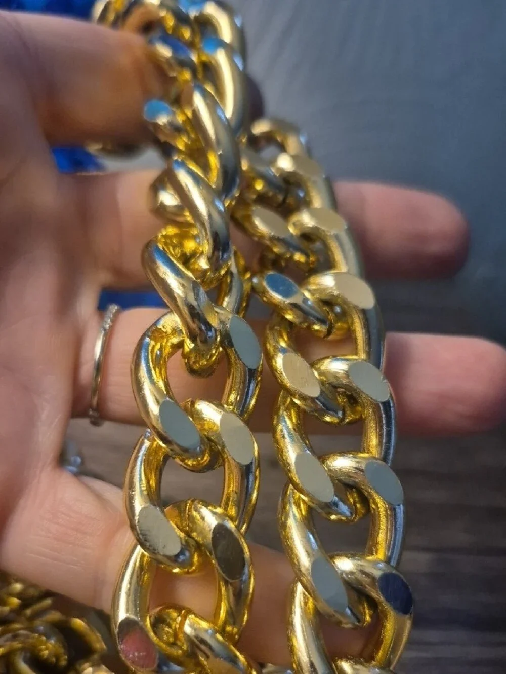 Chunky Gold Cuban Link Belt Up To 36